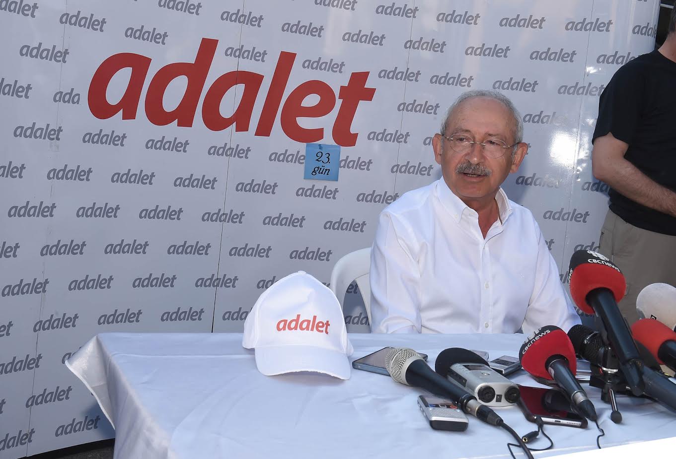 Adalet Yürüyüşü'nde 23 gün 48