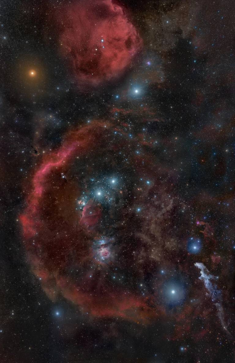 James Webb objektifinden Orion: Güzel olduğu kadar yalnız 2