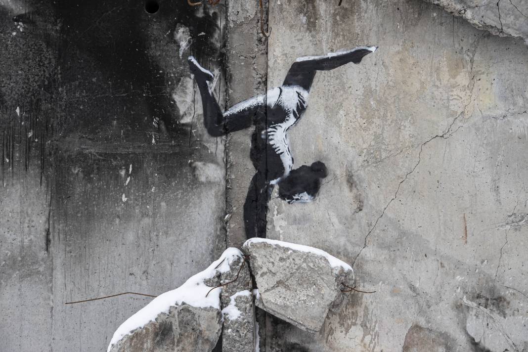 Banksy, Ukrayna sokaklarında 9