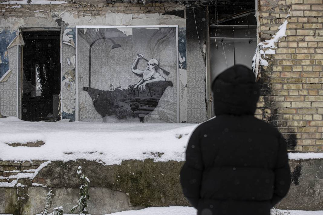 Banksy, Ukrayna sokaklarında 6