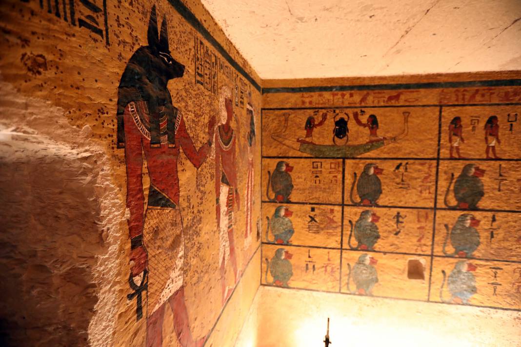 100 yıl önce bulunmuştu: İşte Tutankamon'un mezarı 9