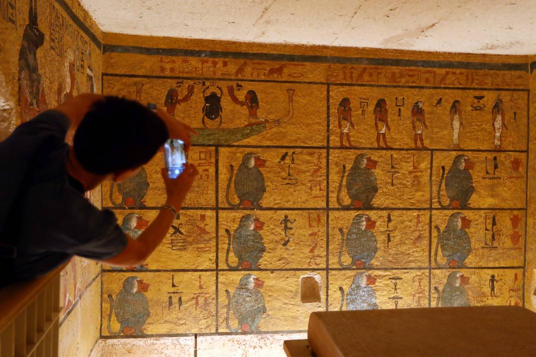 100 yıl önce bulunmuştu: İşte Tutankamon'un mezarı 4