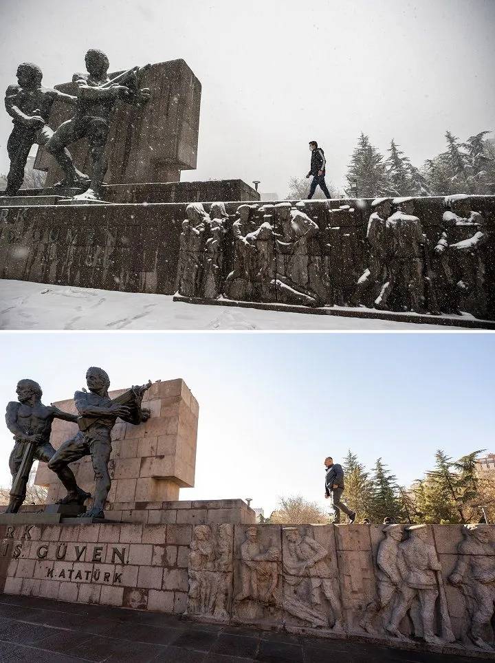 Fotoğraflarla kuraklıktan önce ve sonra Ankara 9