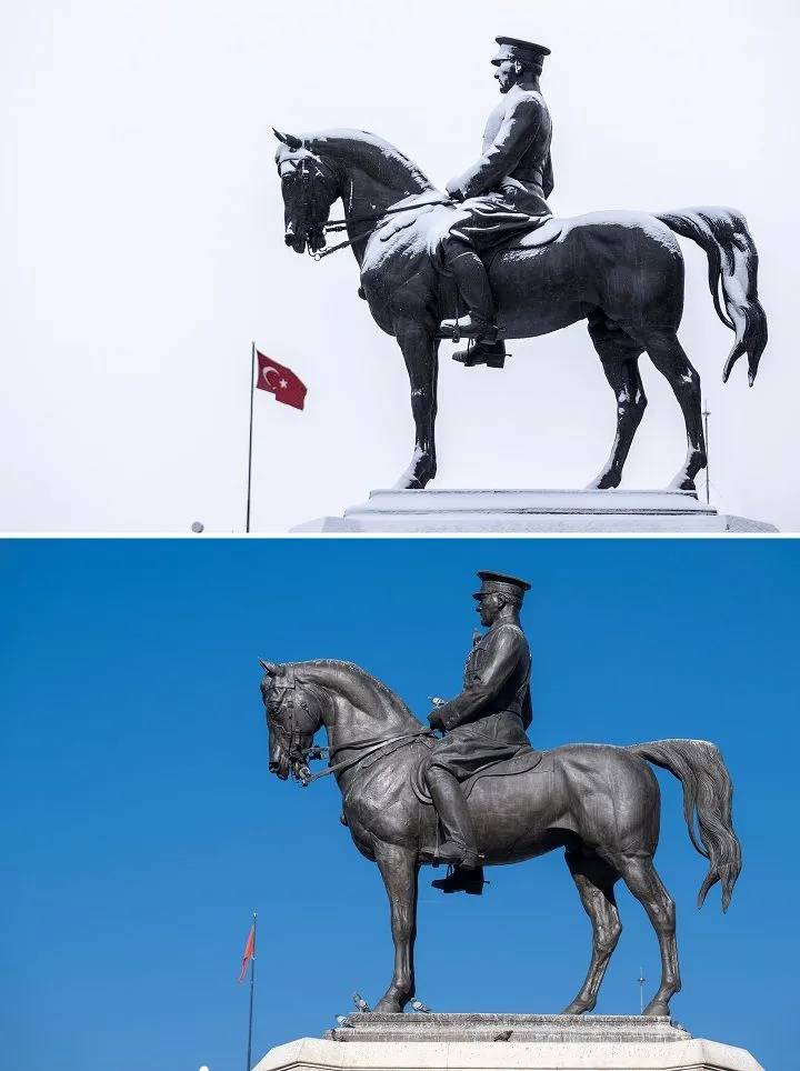 Fotoğraflarla kuraklıktan önce ve sonra Ankara 12