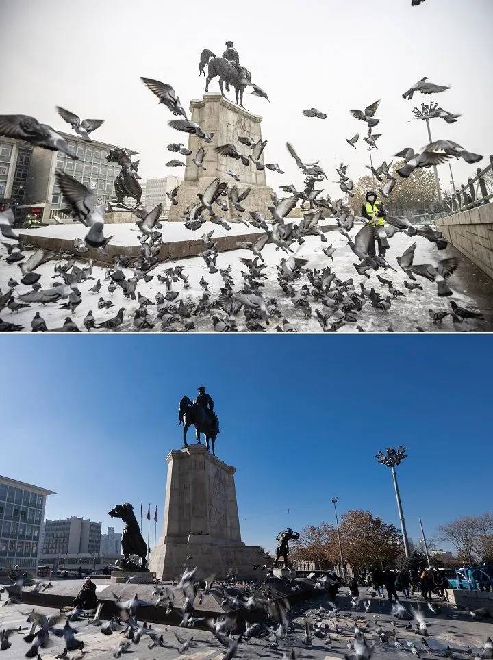 Fotoğraflarla kuraklıktan önce ve sonra Ankara 6