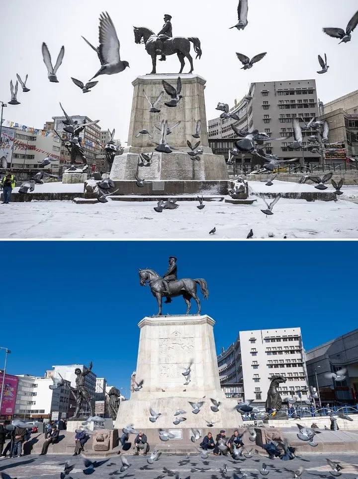 Fotoğraflarla kuraklıktan önce ve sonra Ankara 4