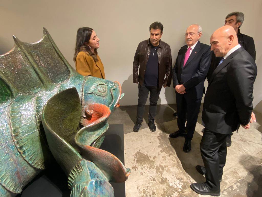 Kılıçdaroğlu'ndan sergi ziyareti - Fotoğraf: 6