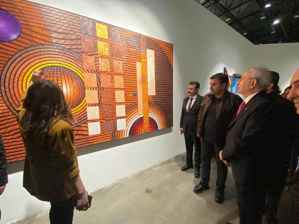 Kılıçdaroğlu'ndan sergi ziyareti - Fotoğraf: 3