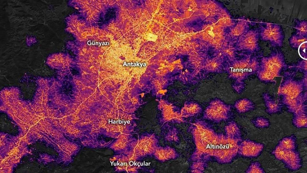 NASA'dan Antakya paylaşımı 1