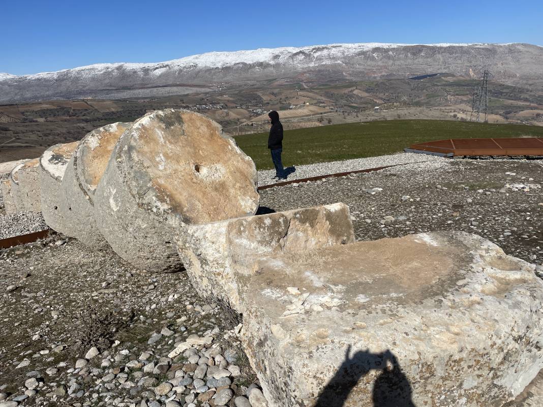 Deprem Nemrut'taki Tokalaşma Sütununu da yıktı 10