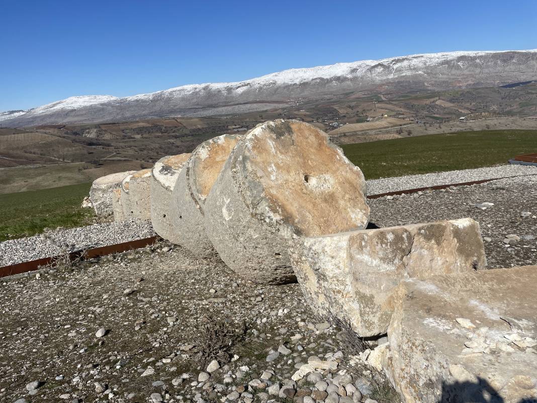 Deprem Nemrut'taki Tokalaşma Sütununu da yıktı 1