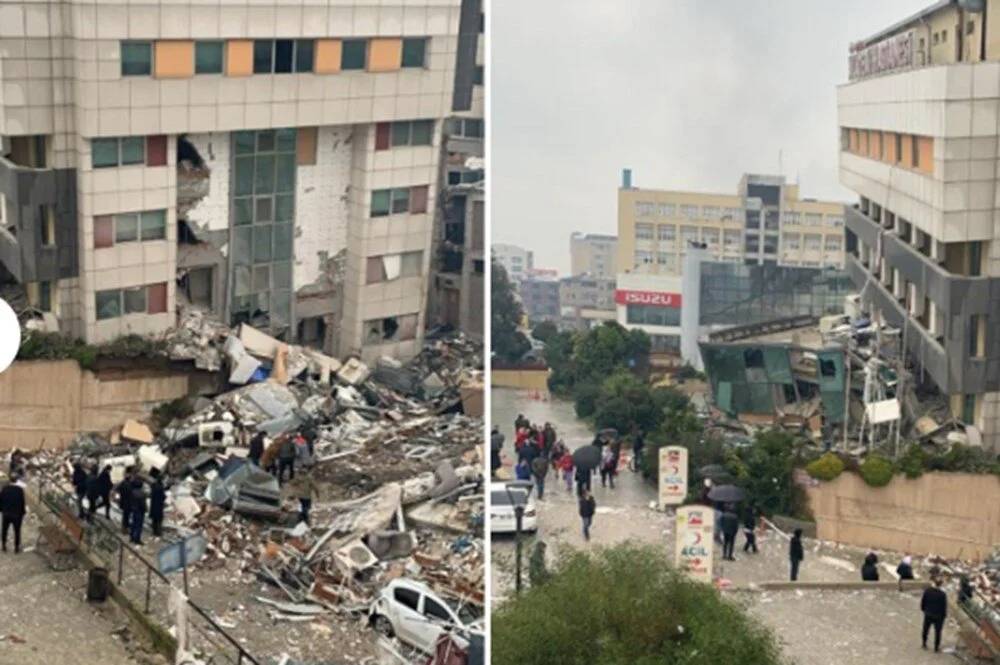 Yıkımın fotoğrafları... Depremden önce ve depremden sonra 9