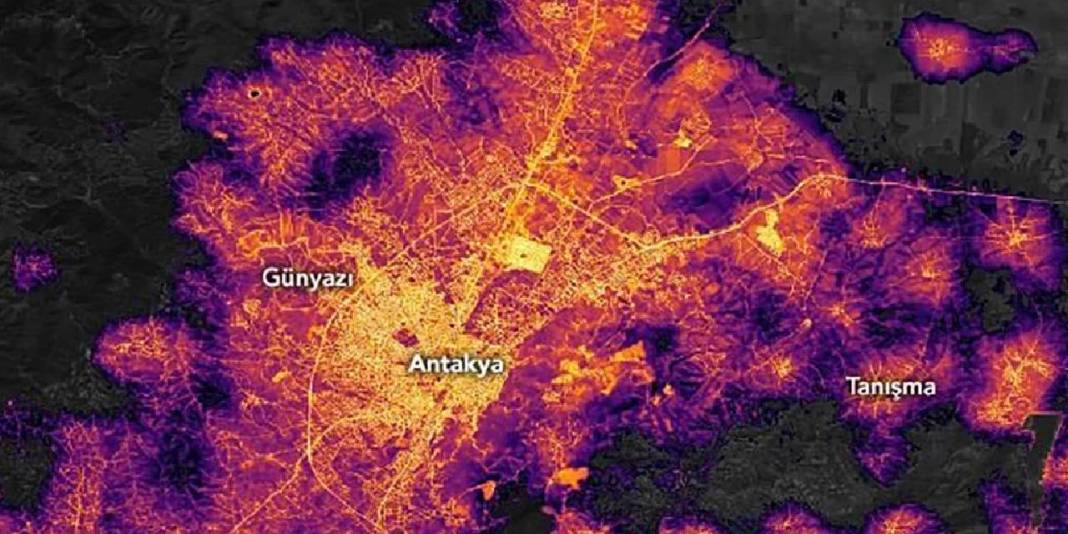 NASA'dan Antakya paylaşımı 4