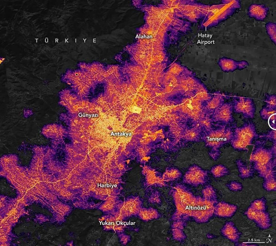 NASA'dan Antakya paylaşımı 2