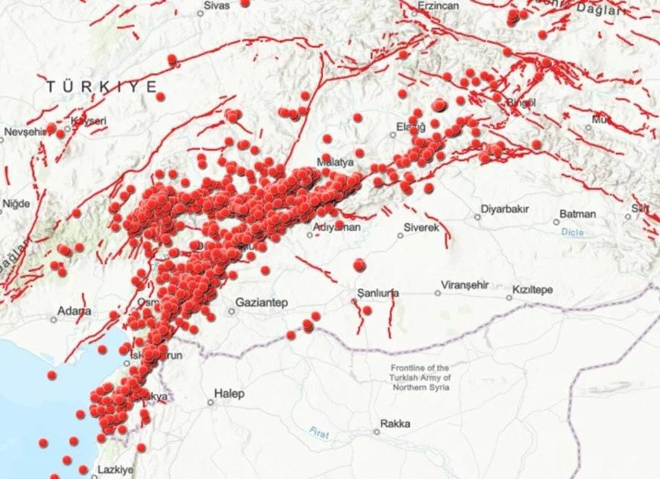 Harita üzerinde gösterildi: Türkiye'nin deprem haritası nasıl etkilendi? 4