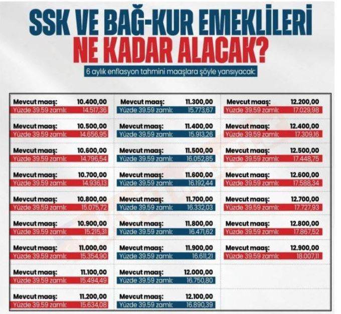 Milyonlarca Emekli Merakla Bekliyordu! SSK ve Bağ-Kur Emeklilerin 2024'teki Zamlı Maaş Tablosu Paylaşıldı 7