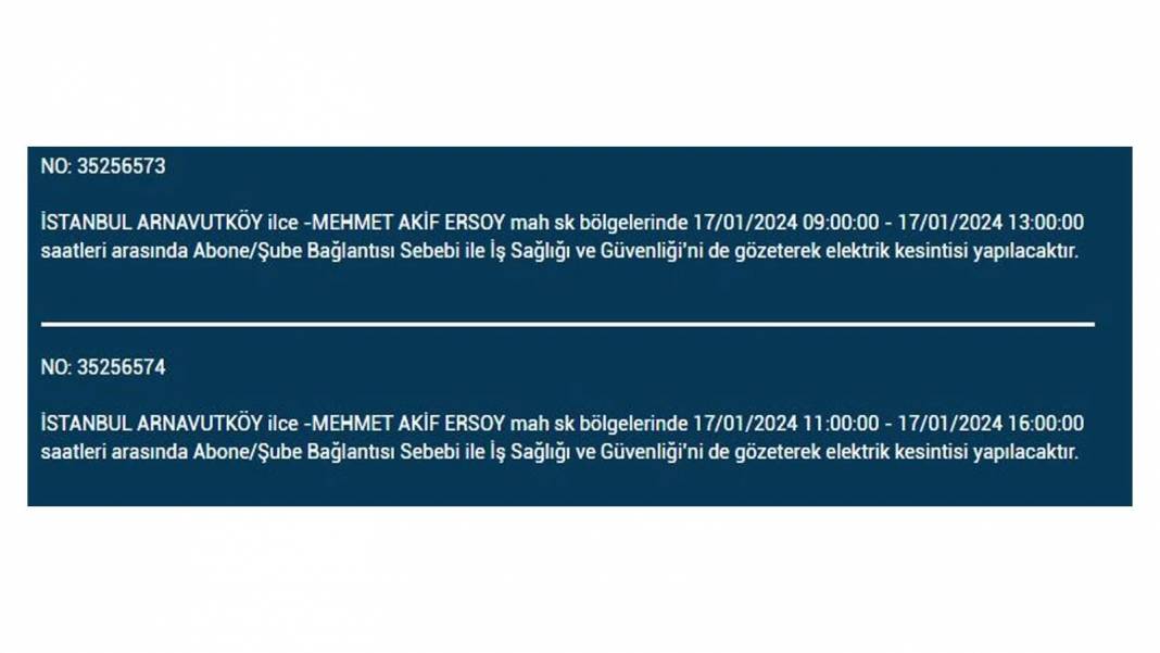 İstanbul'un 4 Büyük İlçesinde Elektrik Kesintisi 8 Saati Geçecek! BEDAŞ, Yarın Yaşanacak Elektrik Kesintisini Duyurdu - Fotoğraf: 4