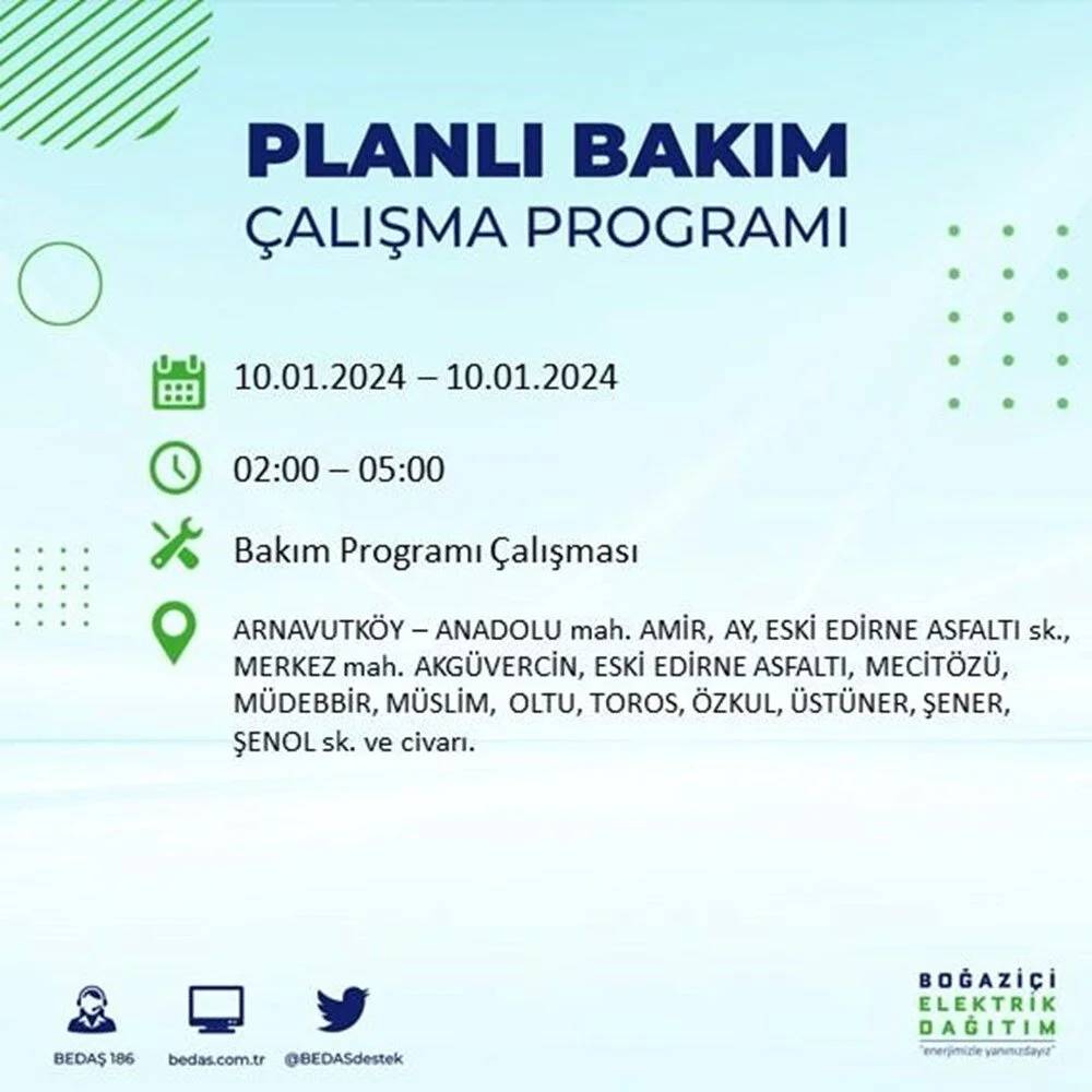 BEDAŞ Duyurdu: İstanbul'da Elektrik Kesintisi 8 Saati Bulacak. Bu Soğukta Kombiler Çalışmayacak! 10 İlçeyi Birden Etkileyecek - Fotoğraf: 4