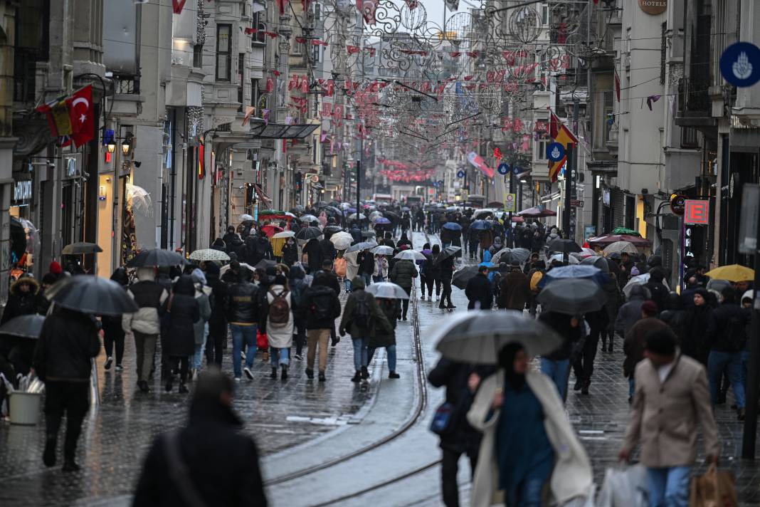 İstanbul'da Yağış Böyle Görüntülendi 8