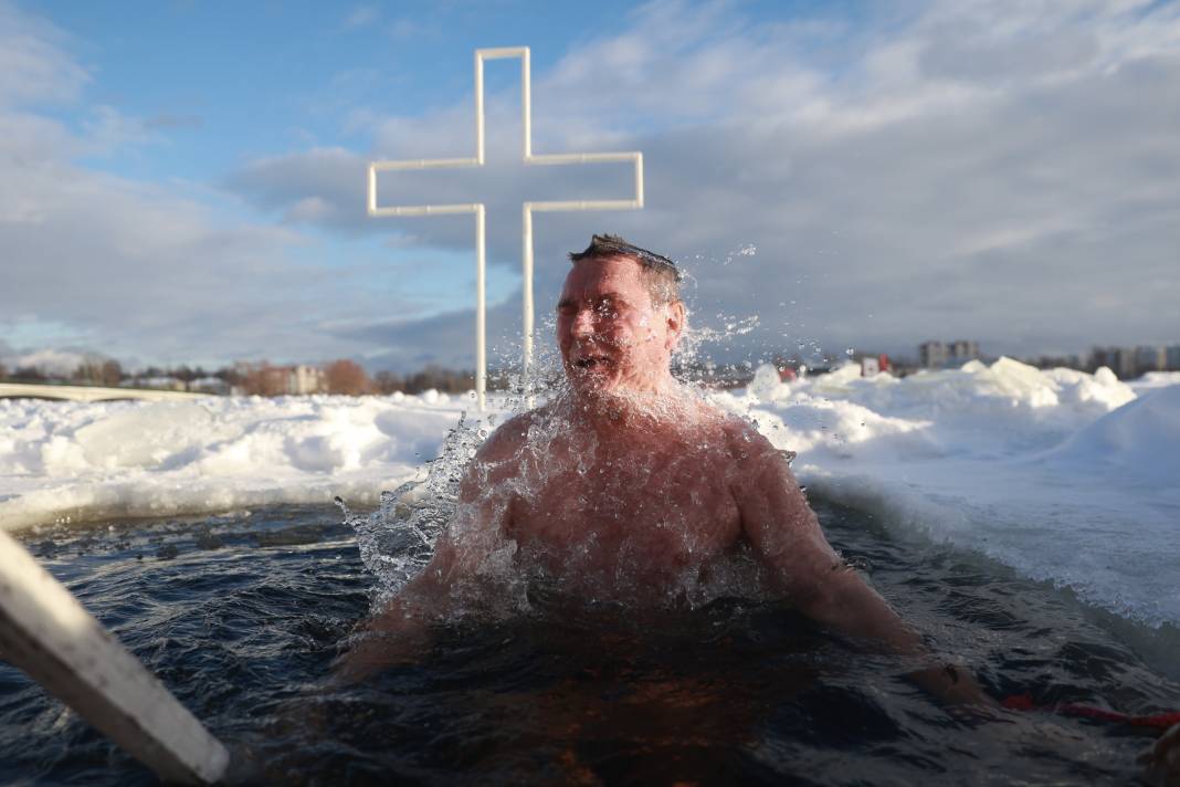 St. Petersburg'da Epifani Bayramı Böyle Kutlandı 9