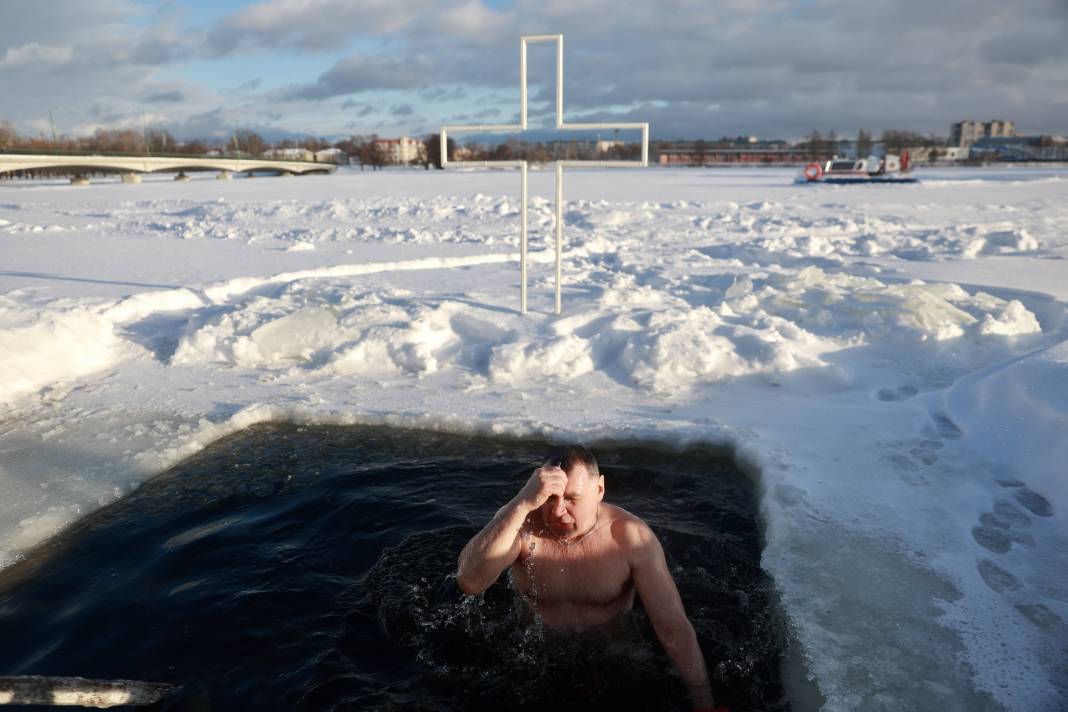 St. Petersburg'da Epifani Bayramı Böyle Kutlandı 6