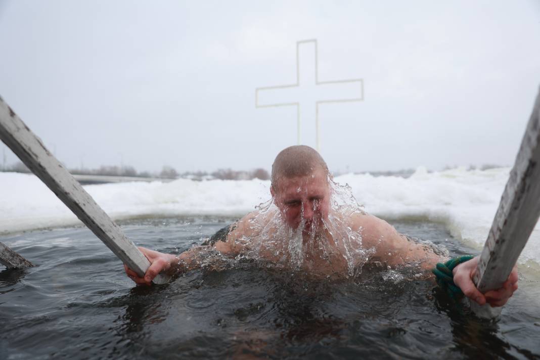 St. Petersburg'da Epifani Bayramı Böyle Kutlandı 3
