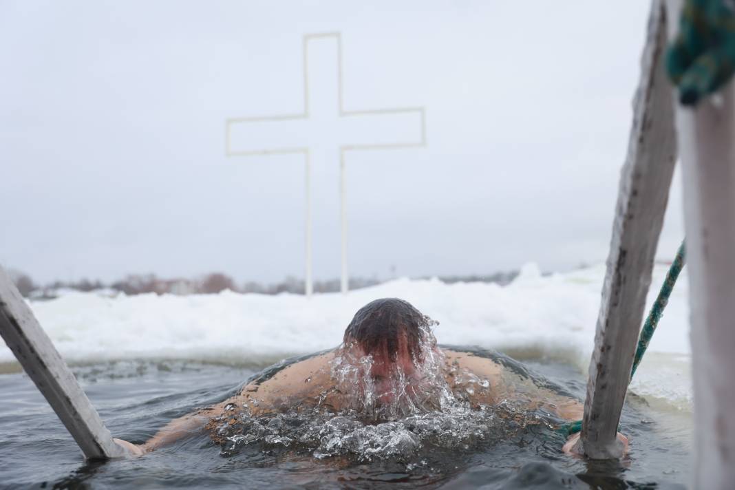 St. Petersburg'da Epifani Bayramı Böyle Kutlandı 4