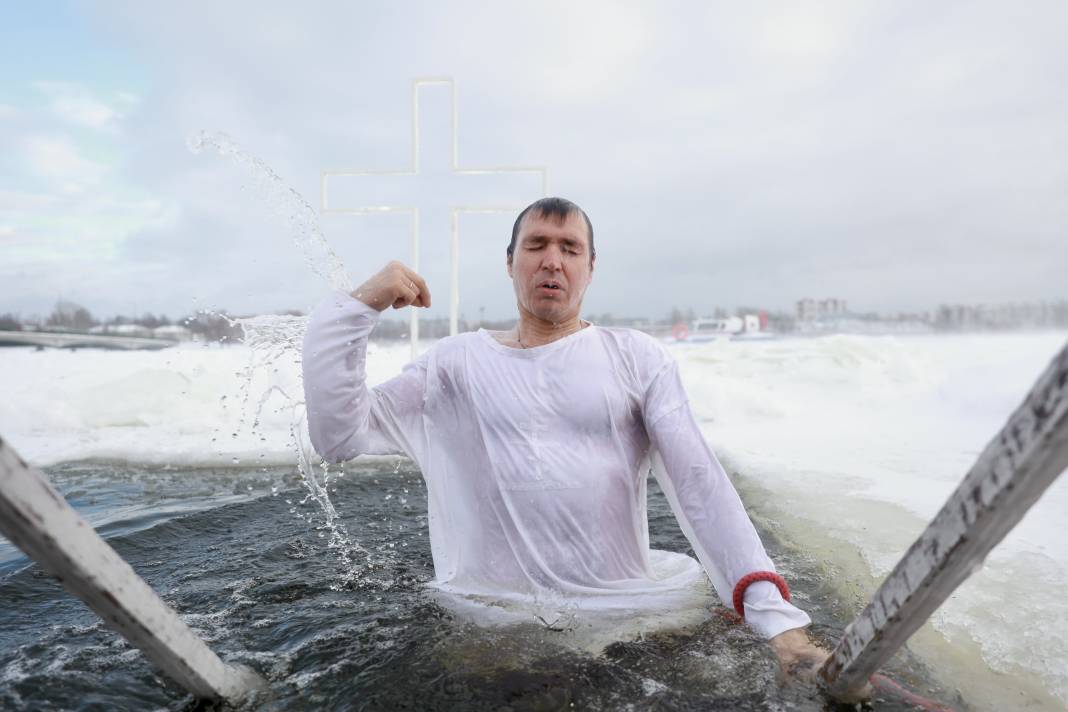 St. Petersburg'da Epifani Bayramı Böyle Kutlandı 1