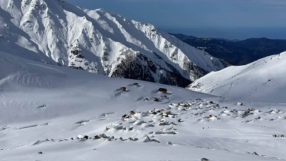 Kaçkar Dağları'nda "Heliski" Heyecanındaki Görsel Şölen Herkesi Hayran Bırakttı 12