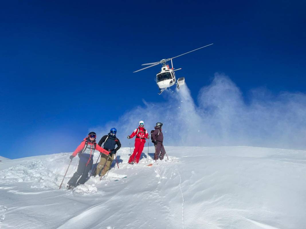 Kaçkar Dağları'nda "Heliski" Heyecanındaki Görsel Şölen Herkesi Hayran Bırakttı 6