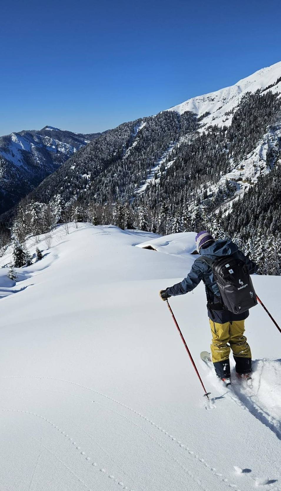 Kaçkar Dağları'nda "Heliski" Heyecanındaki Görsel Şölen Herkesi Hayran Bırakttı 4