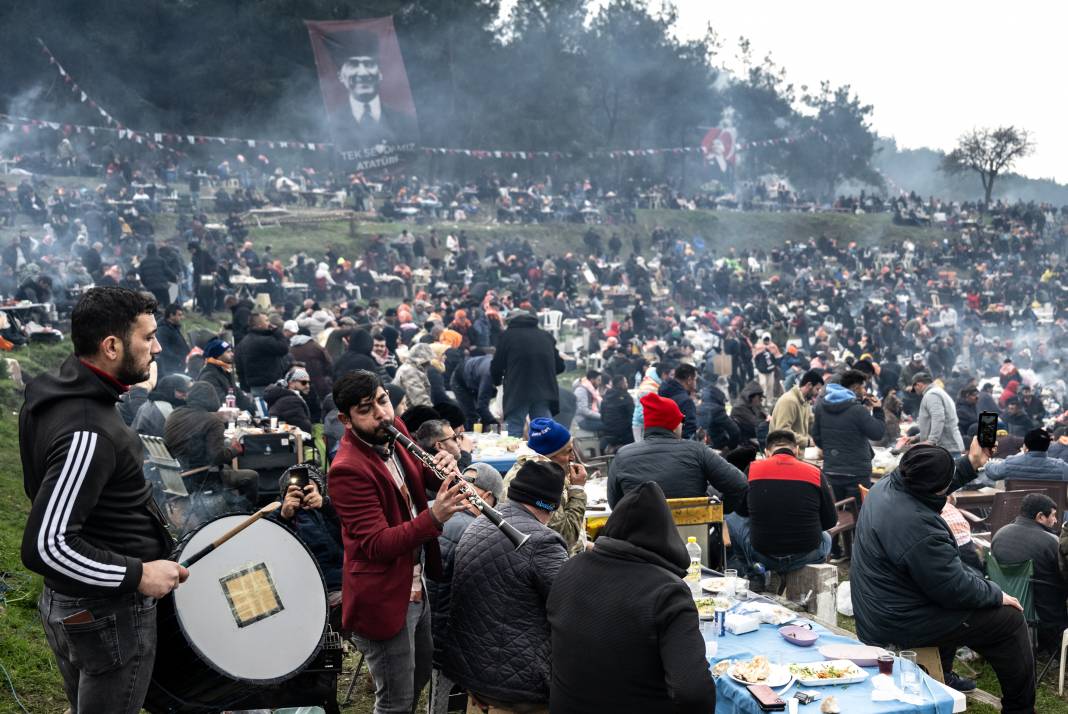 42. Efes Selçuk Deve Güreşleri Festivali yapıldı: Görüntüler Kameralara Böyle Yansıdı 13