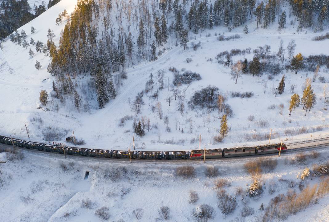 Dünyanın En Uzun Demiryolu Böyle Görüntülendi 18