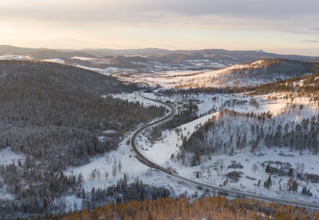 Dünyanın En Uzun Demiryolu Böyle Görüntülendi 19