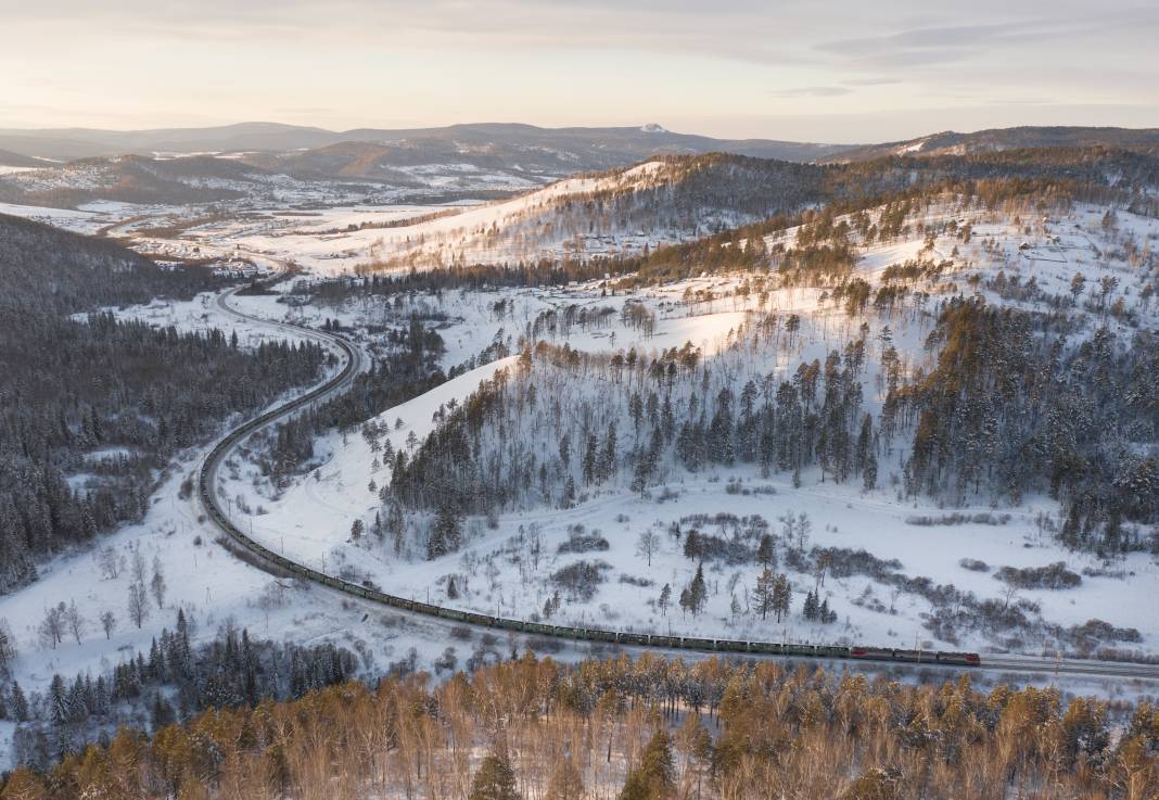Dünyanın En Uzun Demiryolu Böyle Görüntülendi 15
