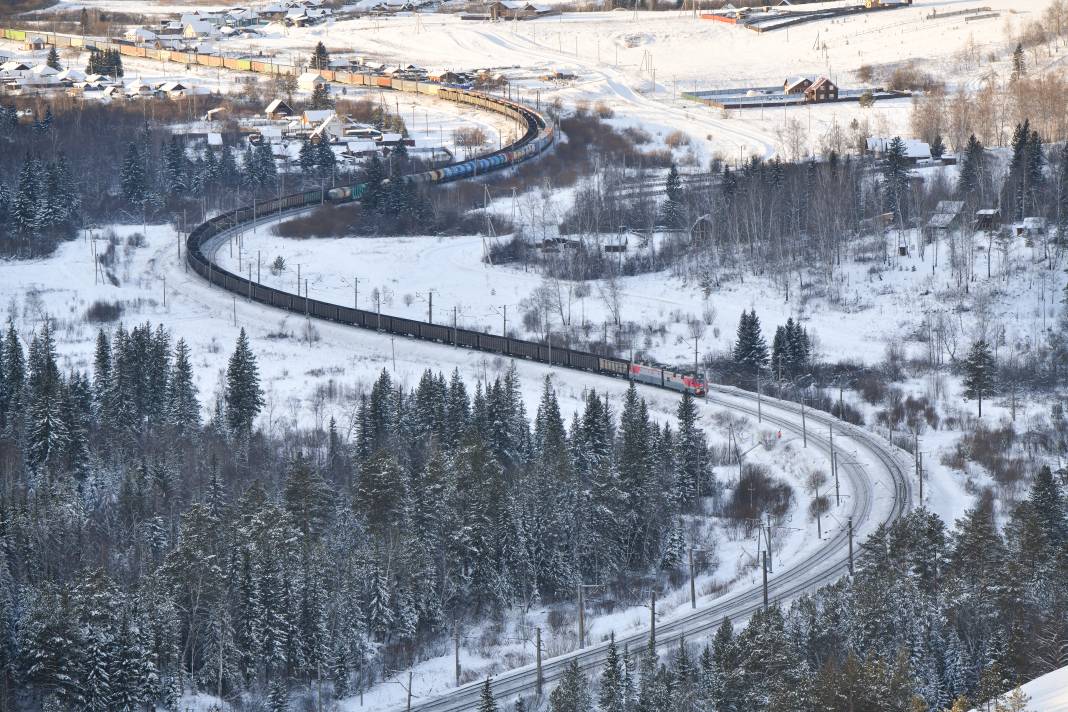 Dünyanın En Uzun Demiryolu Böyle Görüntülendi 12