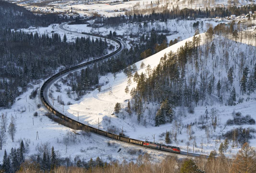 Dünyanın En Uzun Demiryolu Böyle Görüntülendi 6