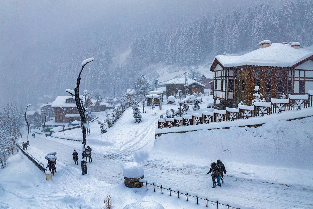 Kar Festivali'nden Renkli Görüntüler 12