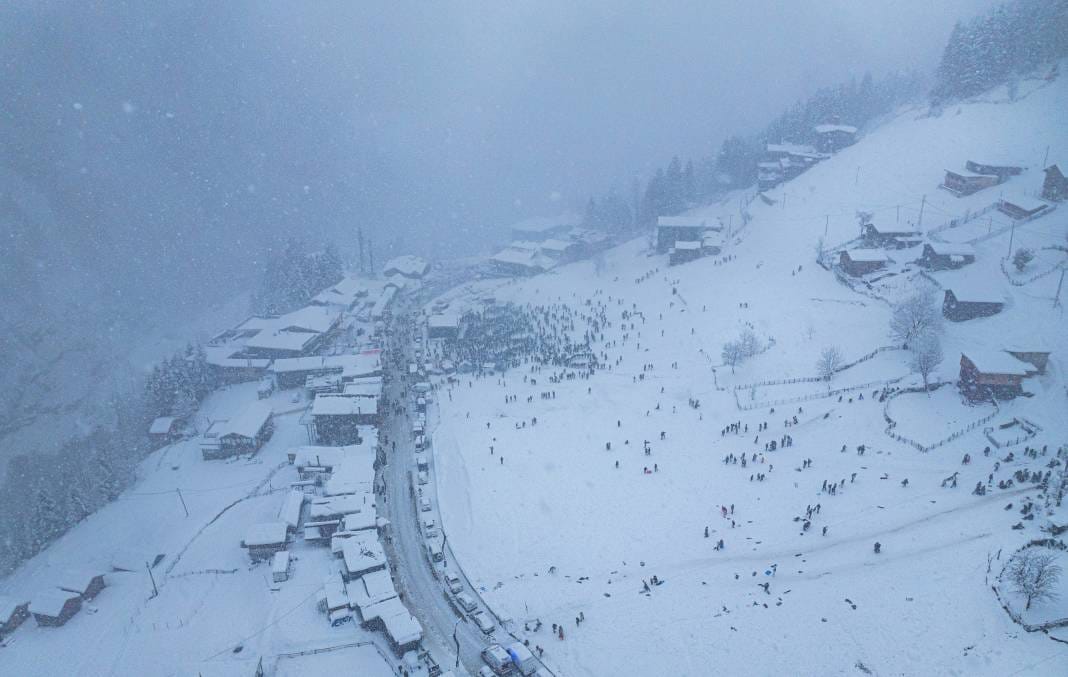 Kar Festivali'nden Renkli Görüntüler 10