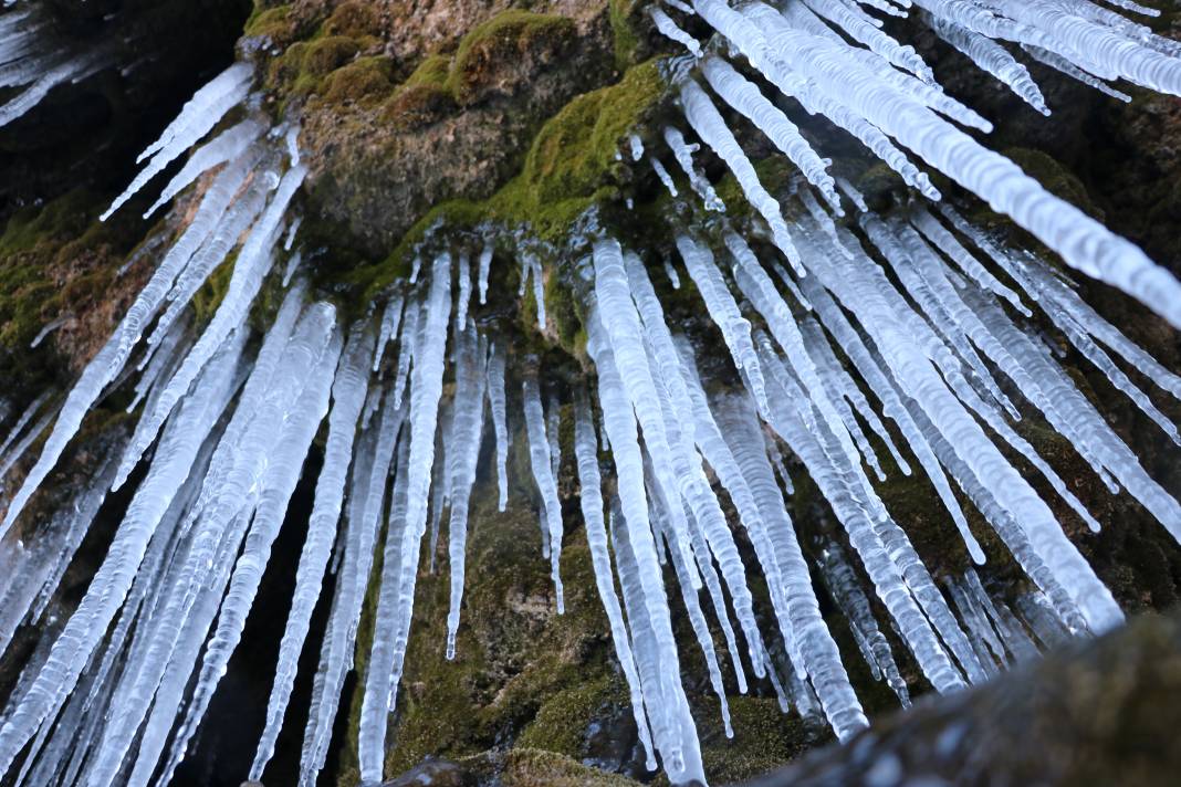 Erzincan'da Şelale Buz Tuttu - Fotoğraf: 10