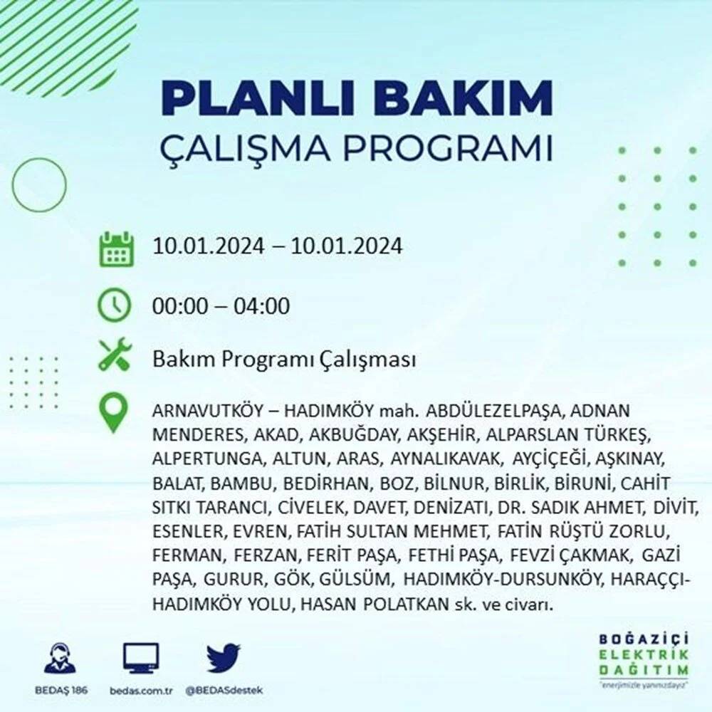 BEDAŞ Duyurdu: İstanbul'da Elektrik Kesintisi 8 Saati Bulacak. Bu Soğukta Kombiler Çalışmayacak! 10 İlçeyi Birden Etkileyecek - Fotoğraf: 2