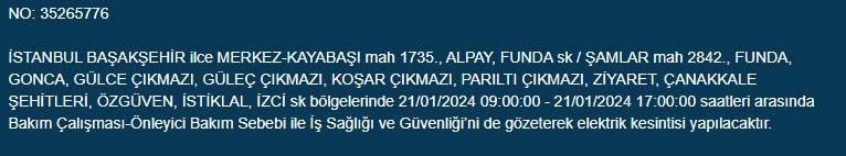 Mumları Hazırlayın! Yarın İstanbul'un 10 İlçesi Karanlığa Gömülecek 6