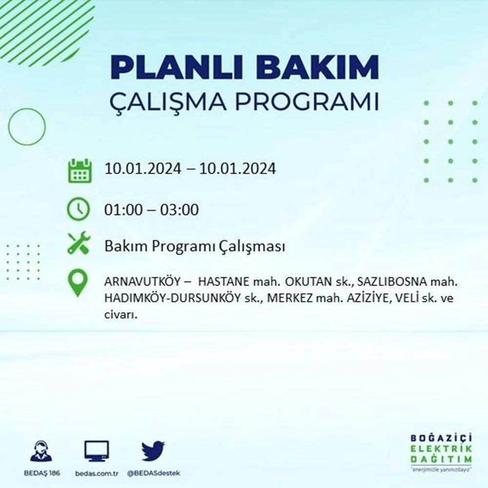 BEDAŞ Duyurdu: İstanbul'da Elektrik Kesintisi 8 Saati Bulacak. Bu Soğukta Kombiler Çalışmayacak! 10 İlçeyi Birden Etkileyecek - Fotoğraf: 5