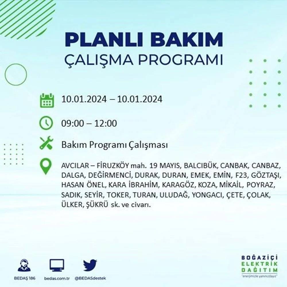 BEDAŞ Duyurdu: İstanbul'da Elektrik Kesintisi 8 Saati Bulacak. Bu Soğukta Kombiler Çalışmayacak! 10 İlçeyi Birden Etkileyecek - Fotoğraf: 6