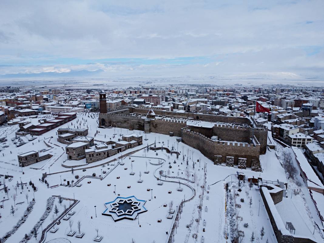 Erzurum, Kars, Ardahan ve Tunceli Beyaza Büründü 9