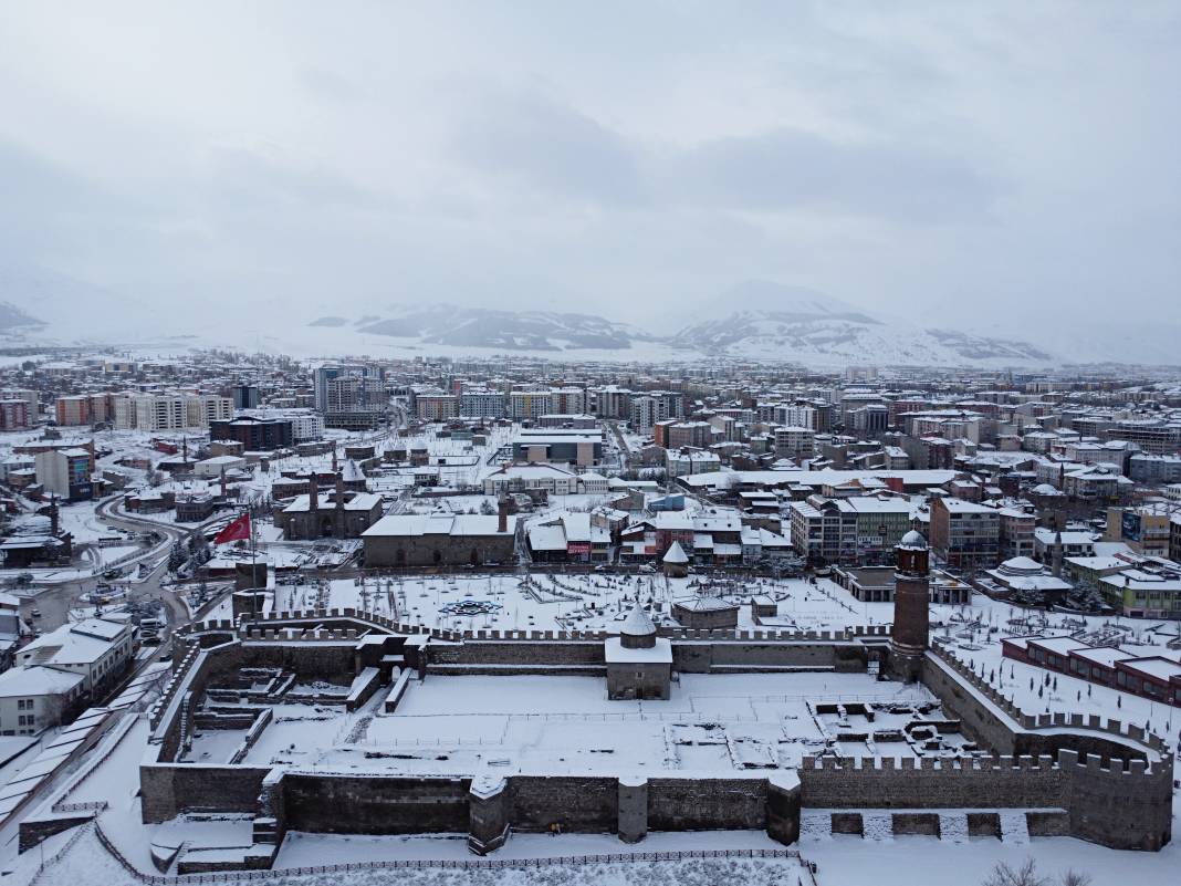 Erzurum, Kars, Ardahan ve Tunceli Beyaza Büründü 11