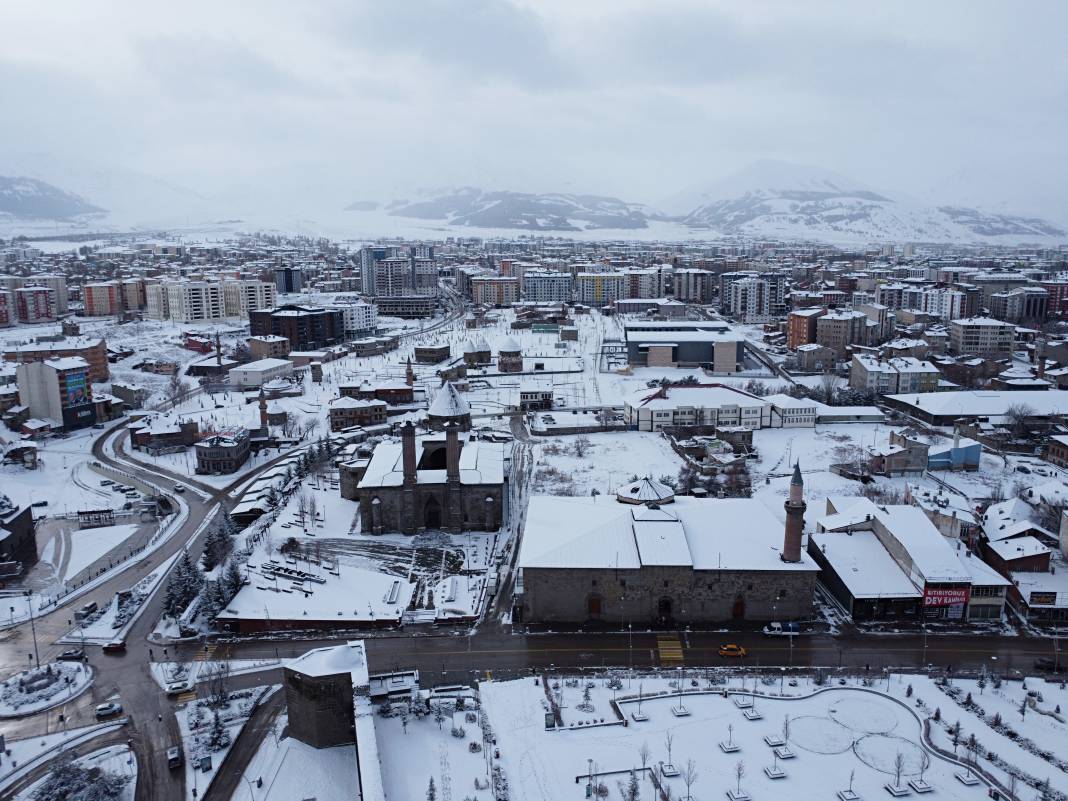 Erzurum, Kars, Ardahan ve Tunceli Beyaza Büründü 12