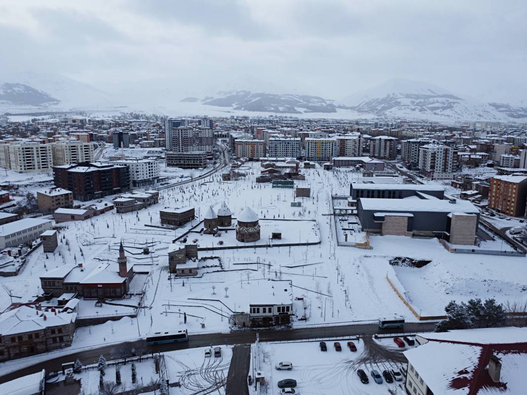 Erzurum, Kars, Ardahan ve Tunceli Beyaza Büründü 1