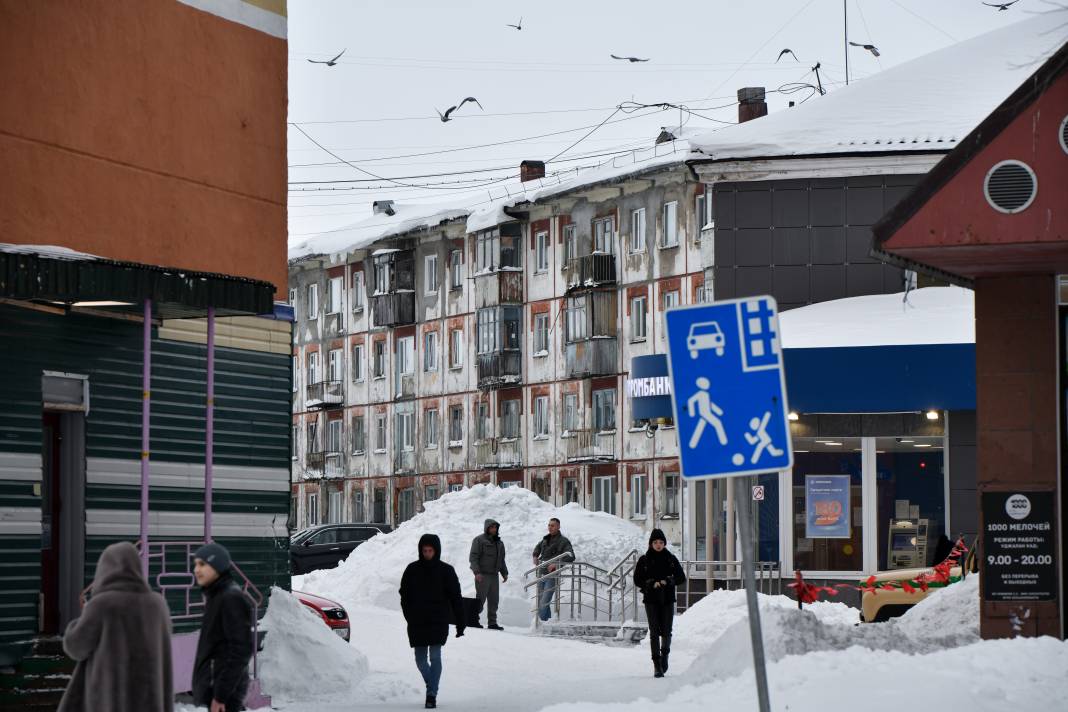 Rusya'nın Doğusundaki Avrupa'nın En Kuzey Büyük Dördüncü Şehrinde Zor Kış Şartları 7