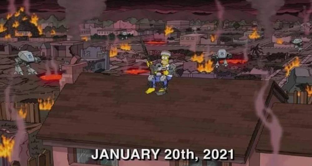 The Simpsons, Geçtiğimiz Günlerde Dünya Gündemine Oturan O Büyük Kazayı da Önceden Bilmiş 15